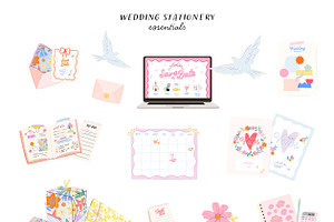 Wedding Timeline Clipart & Quotes