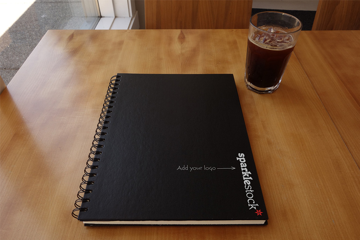 15 Sketchbook Mockups, a Print Template by SparkleStock (Photo 4 of 6)