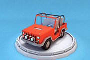 Cartoon Car Set Low Poly 3D Model, a Cars & Vehicle 3D Model by Low Poly Lab (Thumbnail 2 of 13)