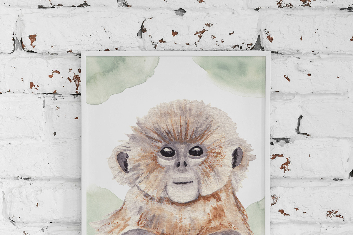 Baby animals - watercolor set, an Animal Illustration by Visual Animal (Photo 8 of 11)