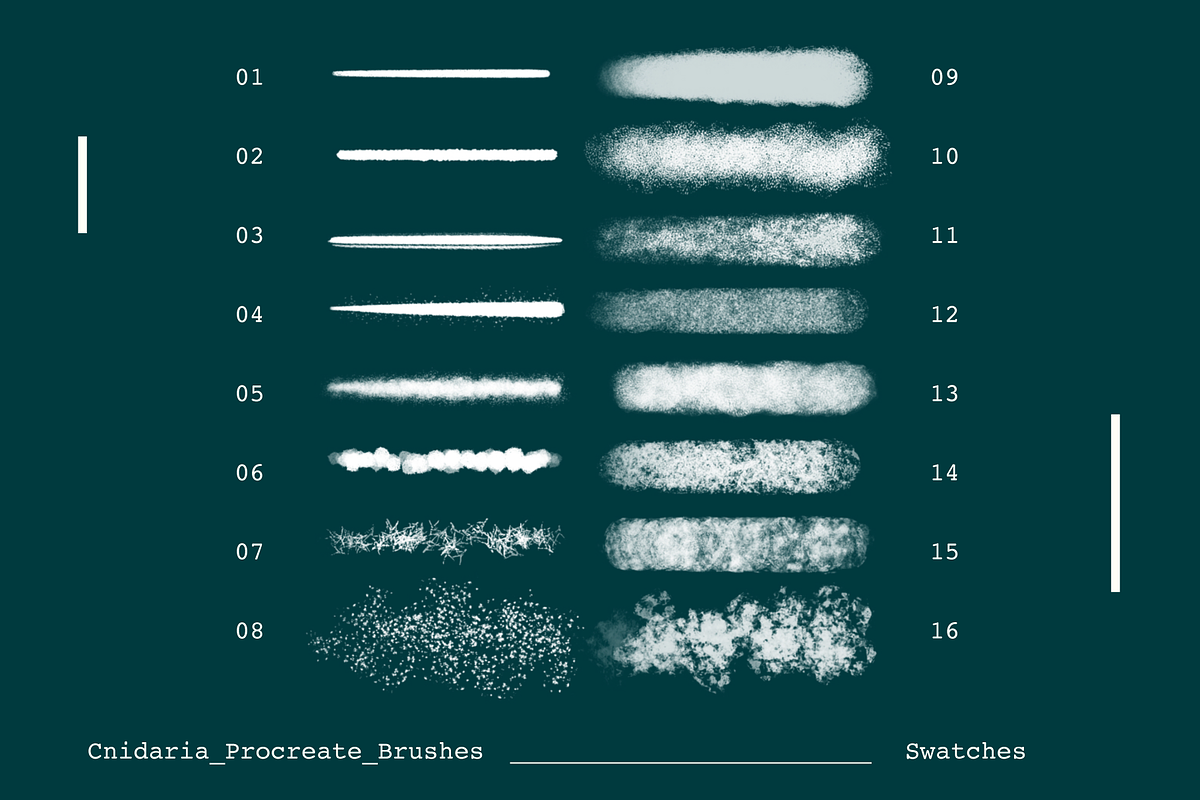 Cnidaria Procreate Brushes Set, a Brush Add-On by so.called.masha (Photo 2 of 7)