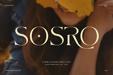 Sosro Elegant Serif Font