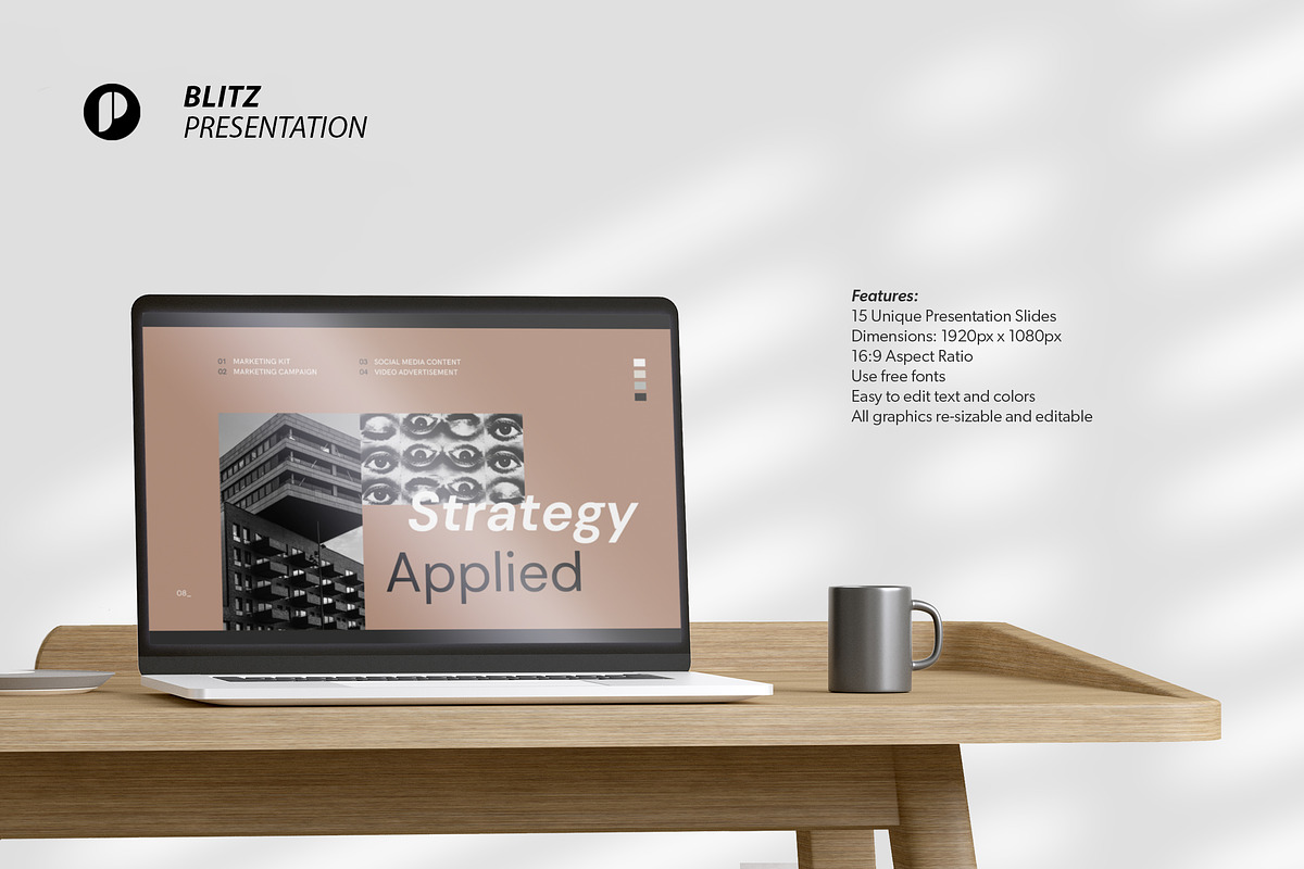 Blitz - Brand Proposal Presentation, a Presentation Template by peterdraw (Photo 2 of 7)