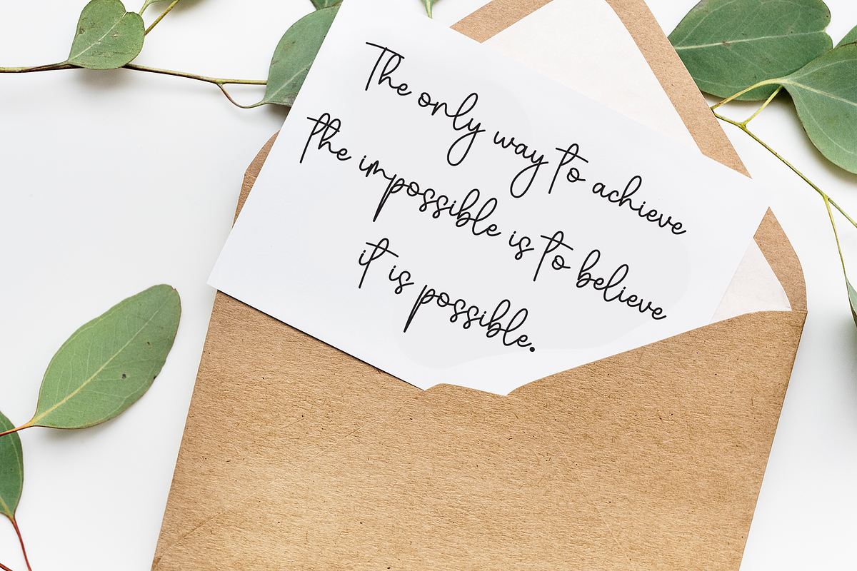 Vintage | Script Font, a Handwritten Font by Scratchones (Photo 4 of 9)