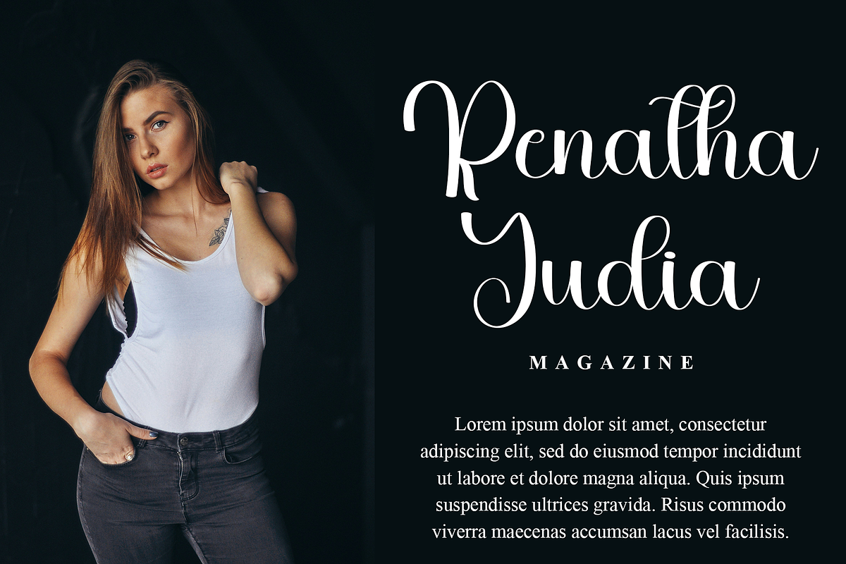 Jungle Highland, a Handwritten Font by InermediaSTUDIO (Photo 2 of 8)