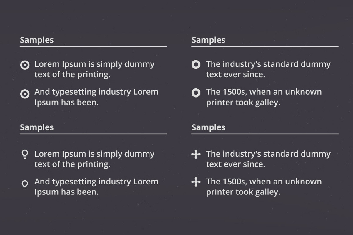 Bullet Points, a Templates & Theme by Web Incredible