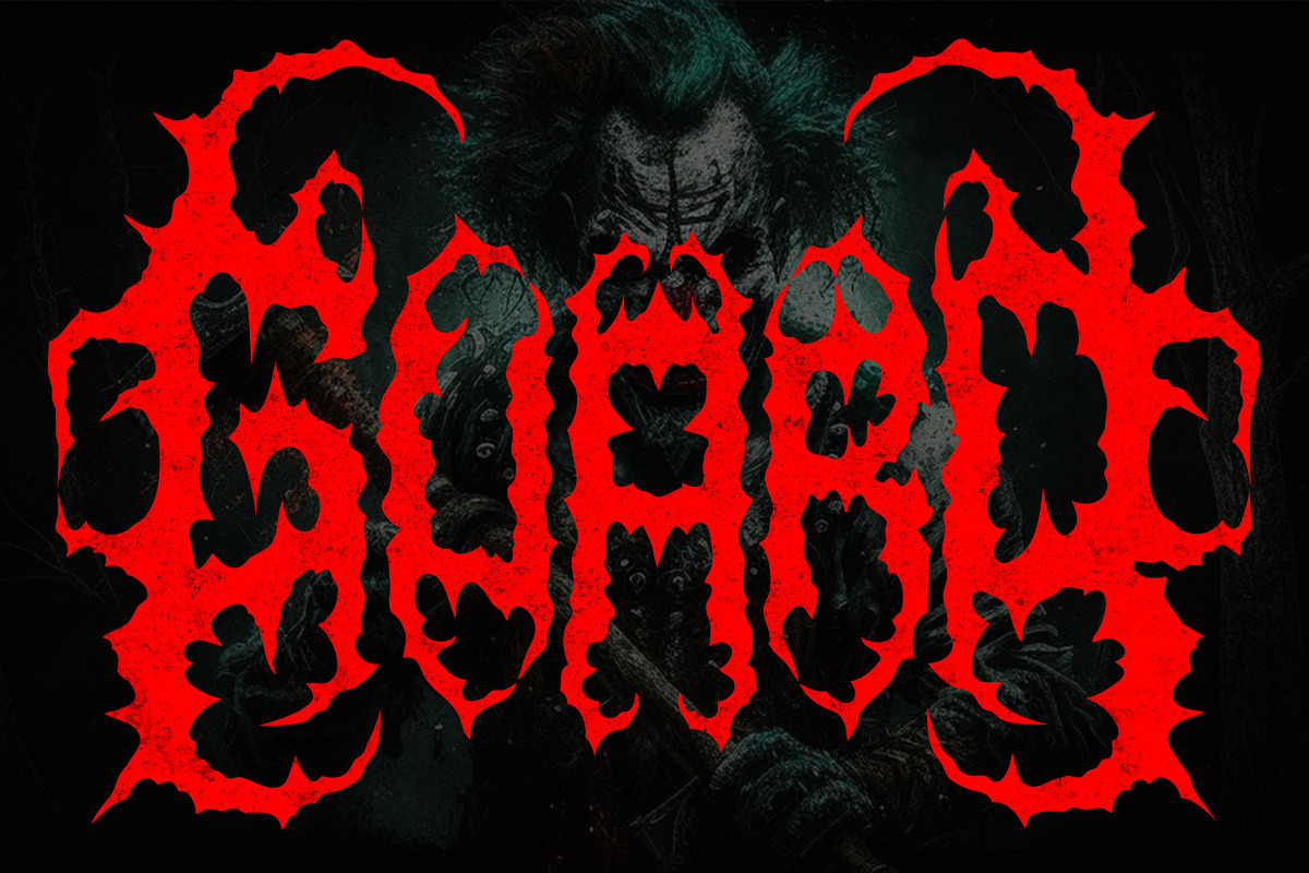 GOREZ DEATH METAL FONT, a Blackletter Font by Fonday Studio (Photo 3 of 9)