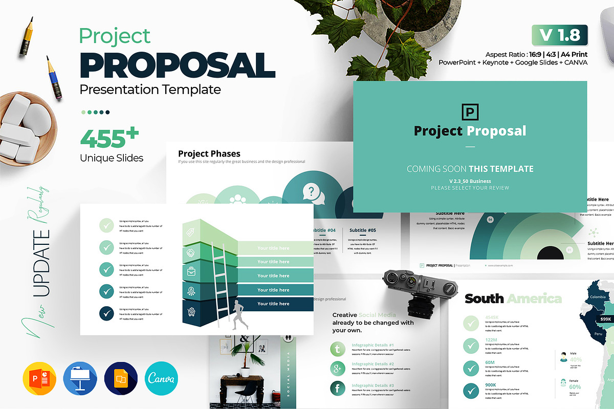 Best Business Presentation Bundle, a Presentation Template by WhiteGraphic (Photo 3 of 74)