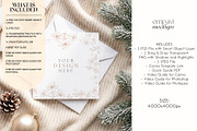 Square Card Mockup, an Advertising Mockup by EmpaviMockups (Thumbnail 2 of 5)