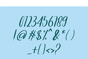 Hamiston a Script Font, a Script Font by Berdansabersama (Thumbnail 3 of 9)