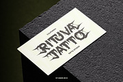 Hellver - Horror Display Font, a Sans Serif Font by Flawless And Co (Thumbnail 4 of 10)