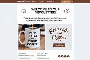 Email Newsletter Template MailChip