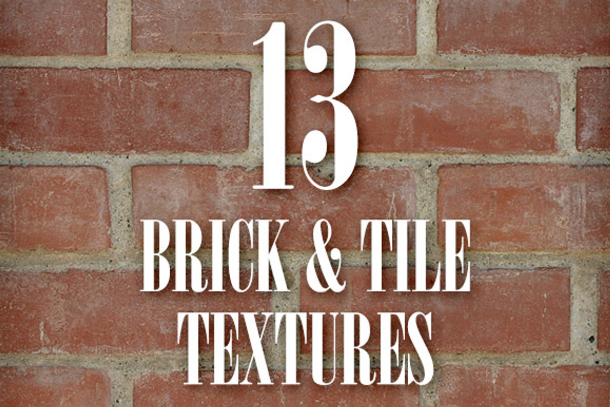 Seamless Brick & Tile Texture Pack 1