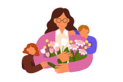 Teachers with kid students set, an Education Illustration by Good Studio (Thumbnail 6 of 6)