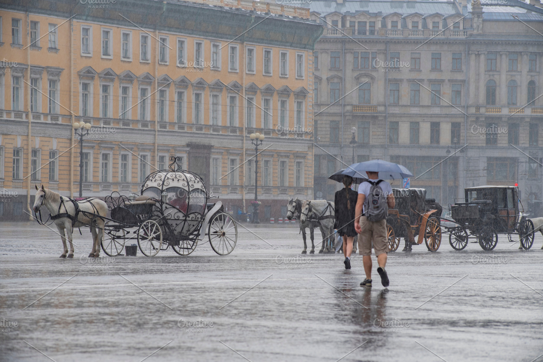 heavy rain in the center of St. Petersburg. Russia, a Photo by Pictures for you!!!!!!!!!