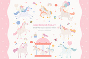 Whimsical Unicorns Birthday, an Animal Illustration by Petit Citizen Design (Thumbnail 1 of 7)