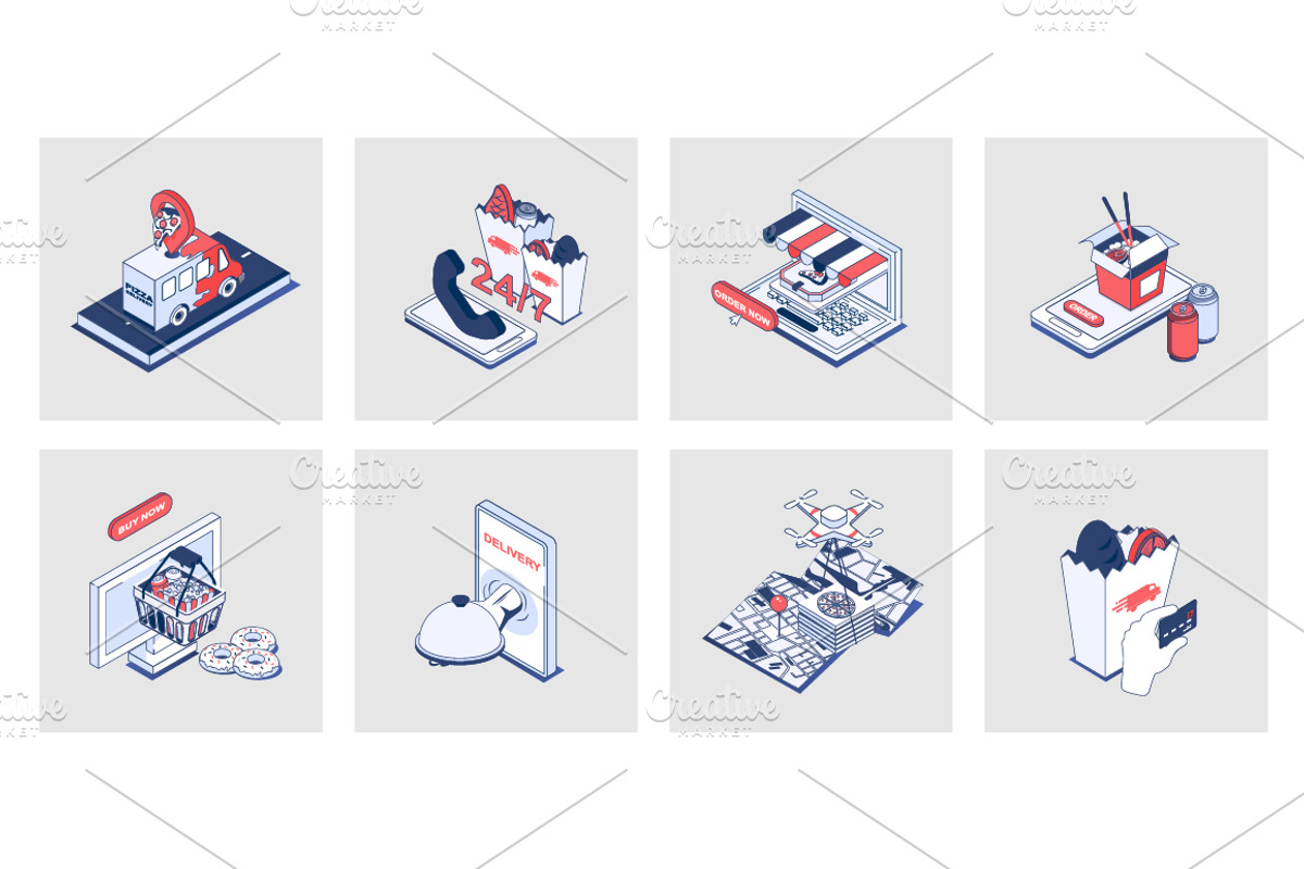 240 Isometric Icons, an Icon by alexdndz (Photo 18 of 31)