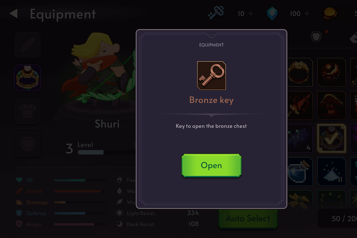GUI Pro - Fantasy RPG, an UI Kit Template by LAYERLAB (Photo 30 of 59)