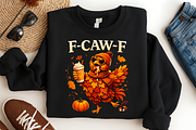 F Caw F Fall Chicken PNG, a Product Mockup by Design Station (Thumbnail 2 of 6)