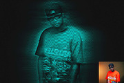 Ultra Neon Hologram FX Ps Action, an Action Add-On by Studio Retouch (Thumbnail 13 of 14)