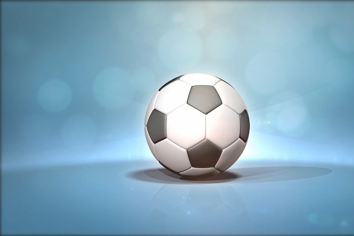 Soccer Ball With Background, an Object Graphic by MS design