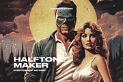 Halftone Maker Actions, an Action Add-On by Alternate Studio (Thumbnail 1 of 9)