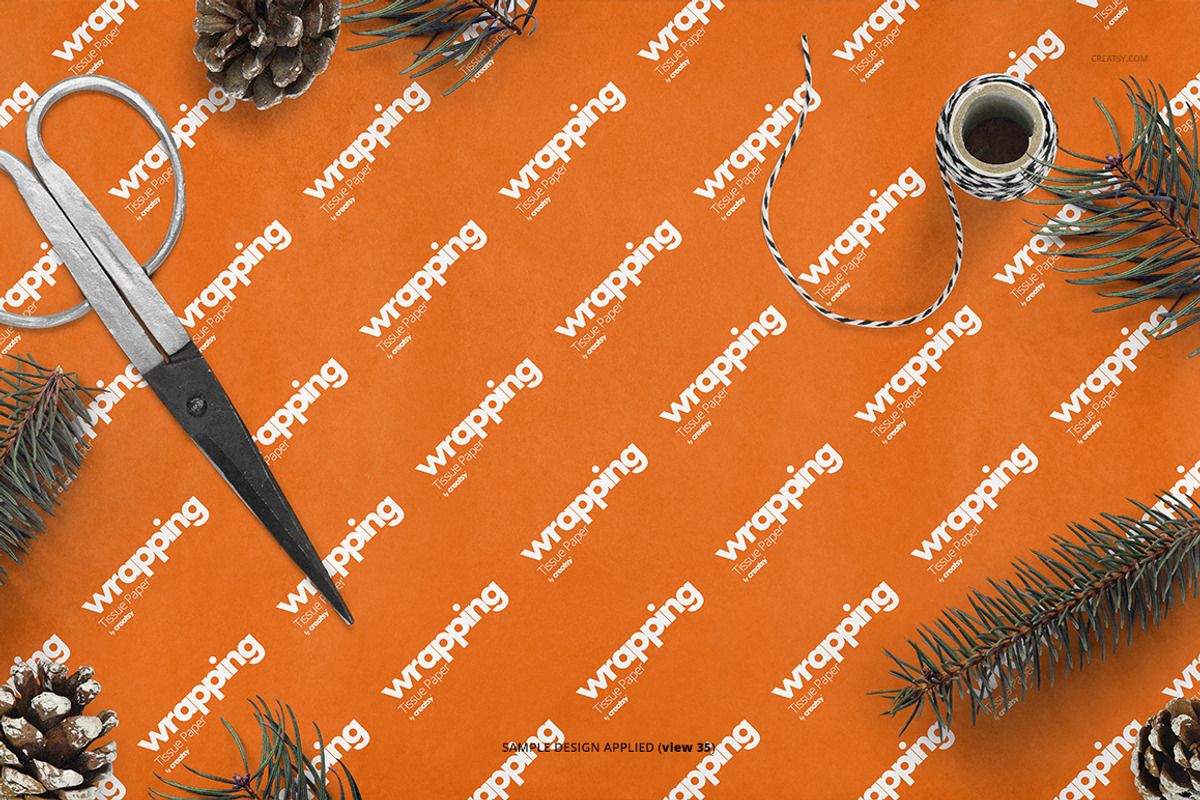Wrapping Tissue Paper Mockup Set, a Pens & Pencil Mockup by creatsy5 (Photo 41 of 54)