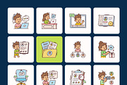 300 Business Flat Icons, an Emoji Icon by Prosymbols (Thumbnail 11 of 15)