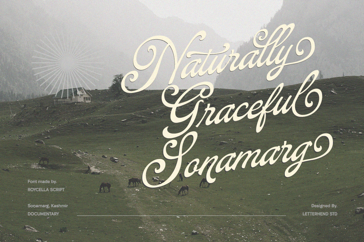 The Roycella Script, a Script Font by Letterhend Studio (Photo 5 of 9)