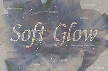 Soft Glow | Decorative Dots Font