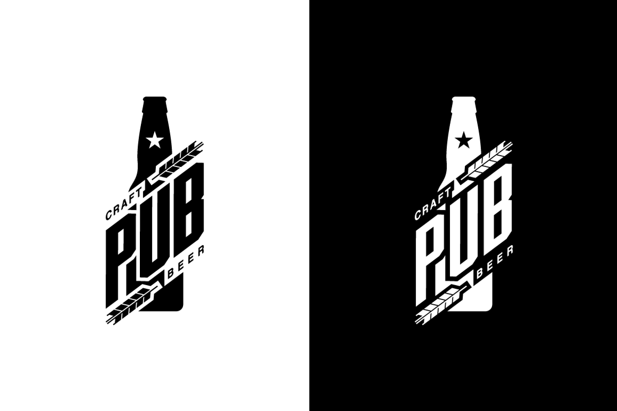 Craft beer brewery vector logo, a Food Illustration by provector (Photo 3 of 3)