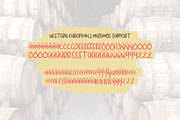 Cotton Merlot - a handwritten font, a Sans Serif Font by Design 265 (Thumbnail 5 of 6)