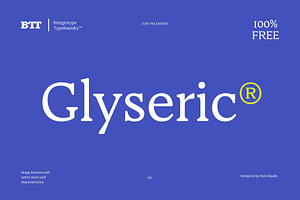 Glyseric Typeface
