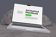 Animated Macbook Pro Mockup, a Mac Mockup by Modern Studio (Thumbnail 5 of 8)