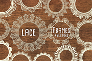 White Lace Frames with Lace Vectors, an Object Graphic by Paper Element (Thumbnail 3 of 3)