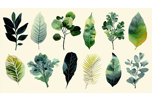 Botanical silhouettes and shadows, an Abstract Photo by Lermont51