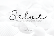 Salve Font Collection, a Script Font by Ahmet Altun (Thumbnail 1 of 6)