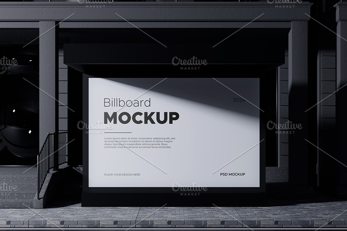 Billboard Mockup, an Advertising Mockup by Artlogs (Photo 3 of 3)