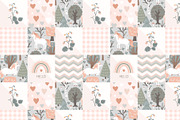 Unicorn Quilt Seamless Pattern, a Pattern Graphic by Toltemara (Thumbnail 2 of 3)