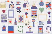 Vintage Valentine Collage Pack, an Object Illustration by Aleks.Flaks (Thumbnail 11 of 18)