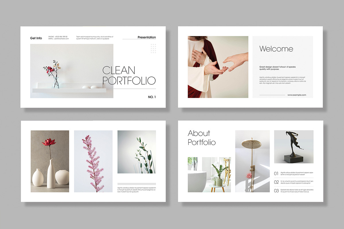 Clean Photography Presentation, a Presentation Template by MightyDesign (Photo 2 of 8)