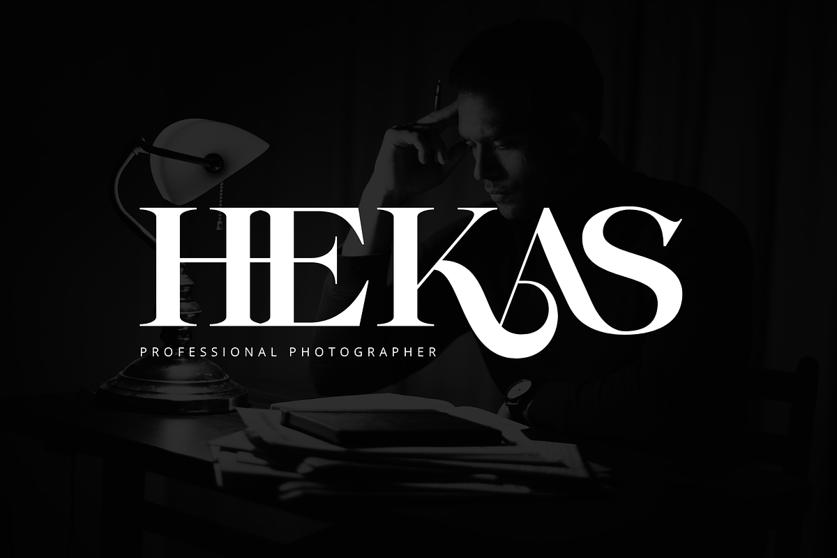 Modern Logo Font - Casko Luxury, a Serif Font by Nirmana Visual (Photo 3 of 9)