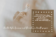 Kraft Paper Chalk Collage Elements, an Object Graphic by HabitusDesigns (Thumbnail 4 of 11)