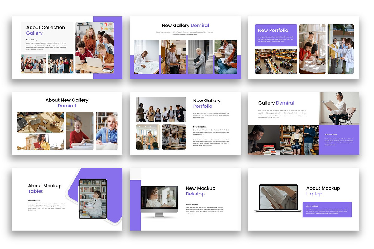 Creative Academic Google Slide, a Presentation Template by kreatifreya (Photo 5 of 5)