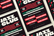 Jazz Music Club Flyer, a Flyer Template by Tokosatsu (Thumbnail 3 of 3)