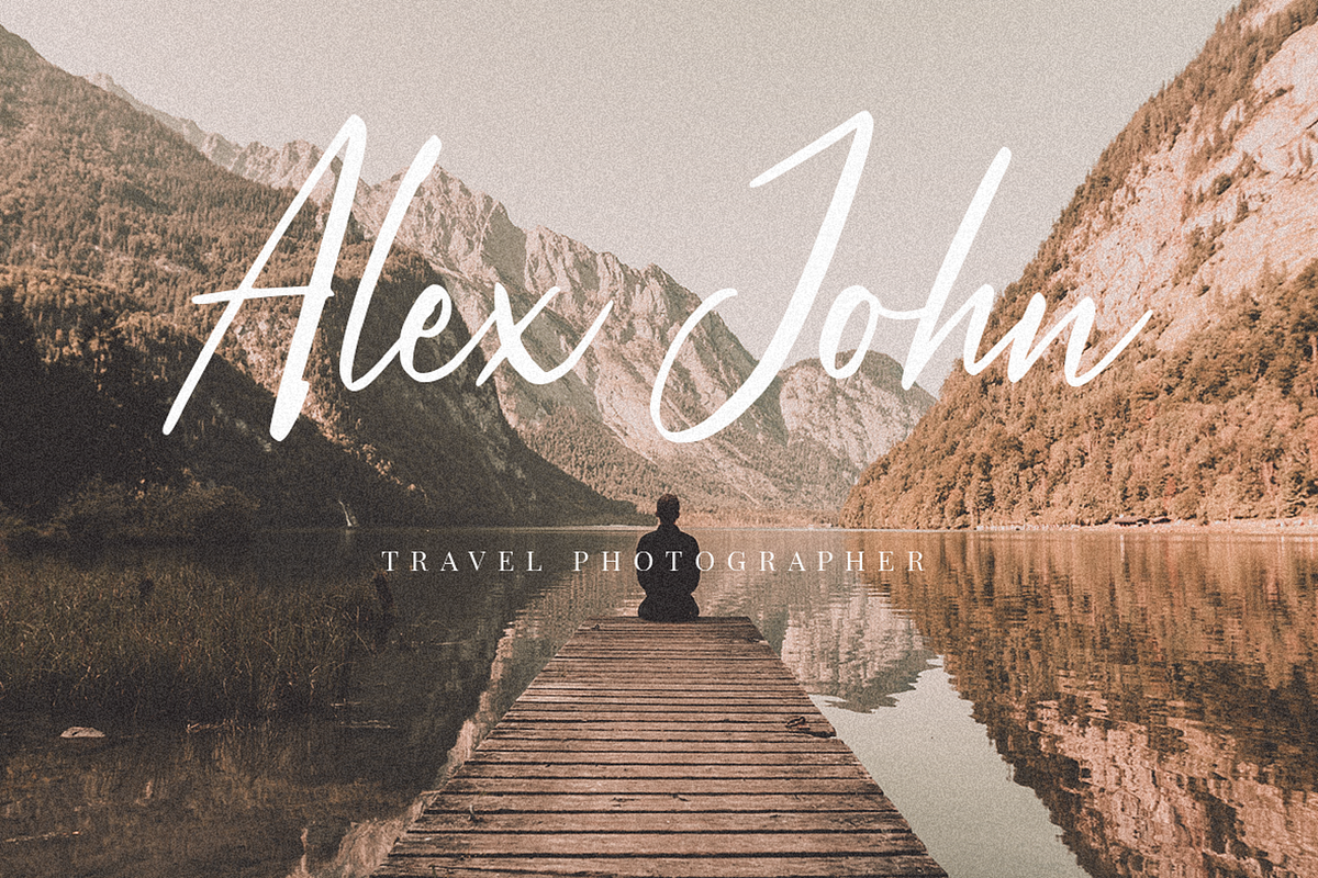 Dandelion Fall - Script Font, a Script Font by Graphue (Photo 11 of 12)