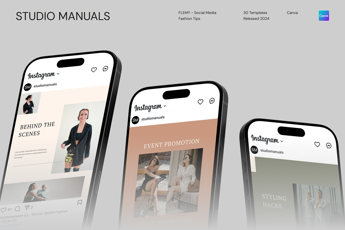 FLEMY – Social Media Fashion Tips, a Social Media Template by Studio Manuals (Photo 6 of 8)