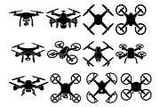 Drone Icon Bundle, a Technology Illustration by balal (Thumbnail 1 of 13)