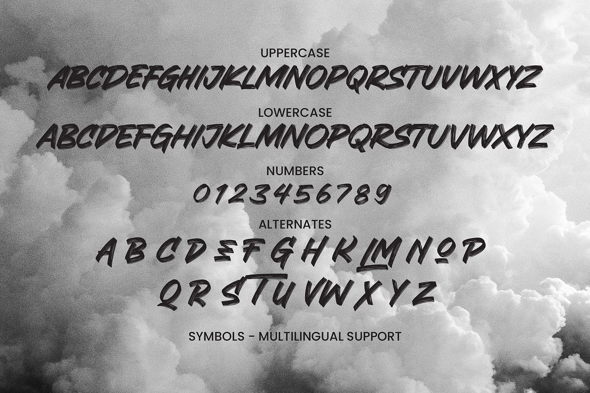 Granesta - Freestyle Brush, a Script Font by Arterfak Project (Photo 12 of 15)