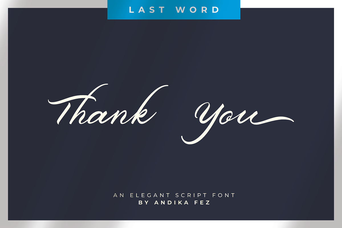 Belgian Signature, a Script Font by Andika Fez (Photo 19 of 19)